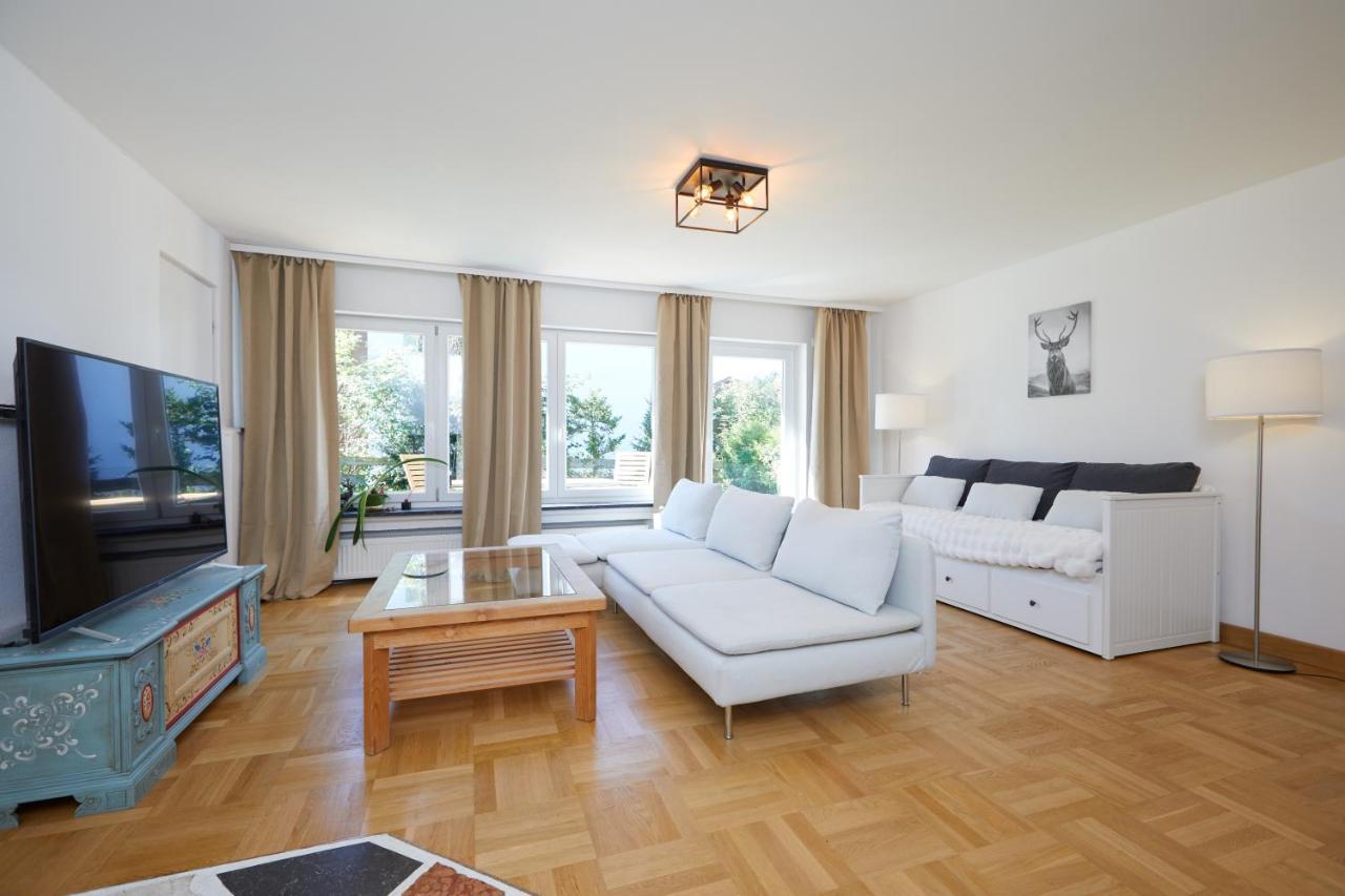 Ferienwohnung Zum Hirschgarten Krun Luaran gambar