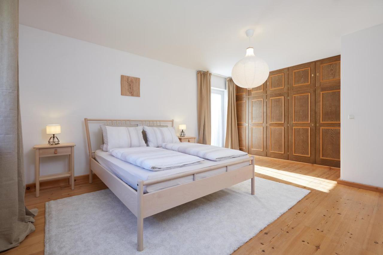 Ferienwohnung Zum Hirschgarten Krun Luaran gambar